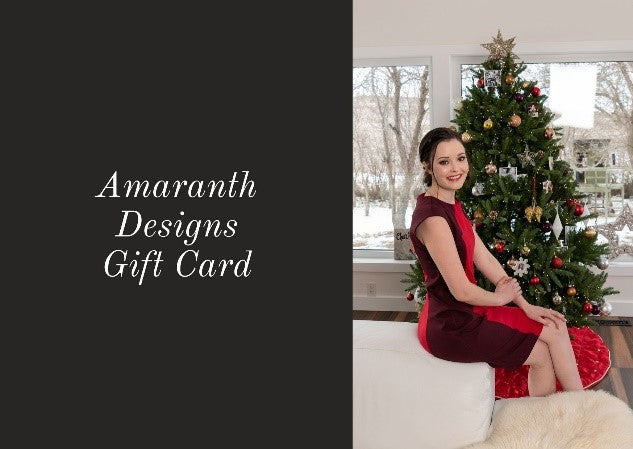 Amaranth Designs  - December Newsletter/Blog