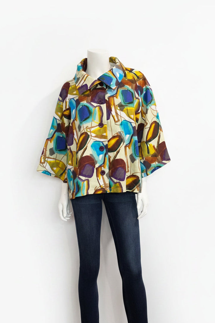 SS26-04-Ramie Blouse with Pockets
