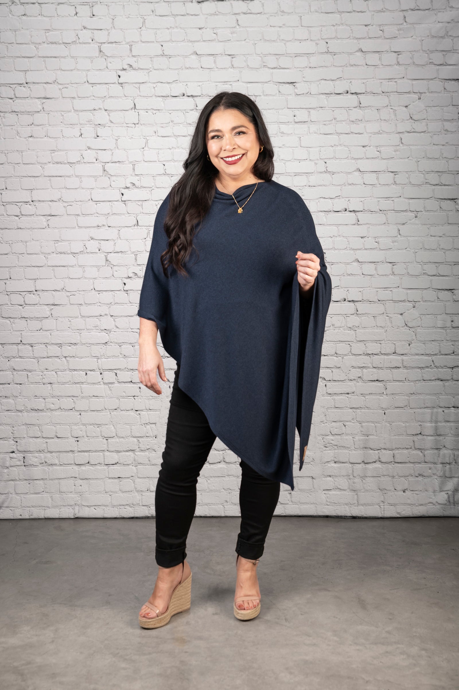 FW2602 - 5 in 1 scarf/poncho