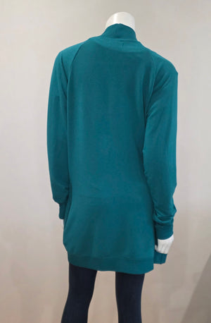 Bamboo Raglan Cardigan with Pockets
