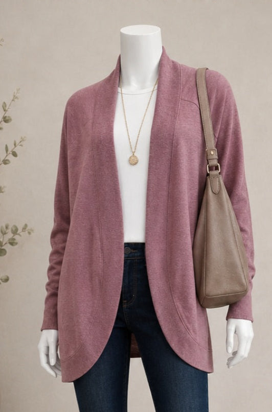 SS26-12-Bamboo Raglan Cardigan with Pockets