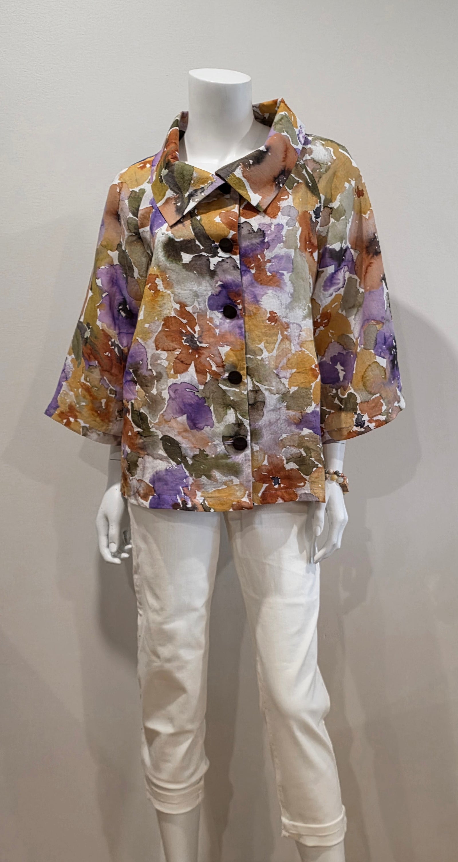 SS26-04-Ramie Blouse with Pockets