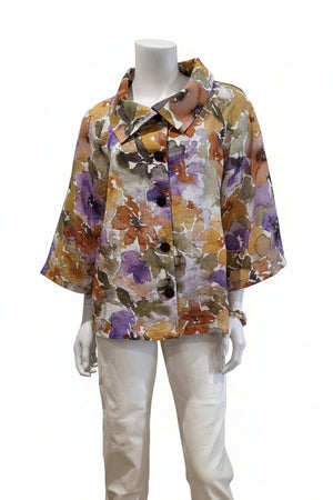 SS26-04-Ramie Blouse with Pockets