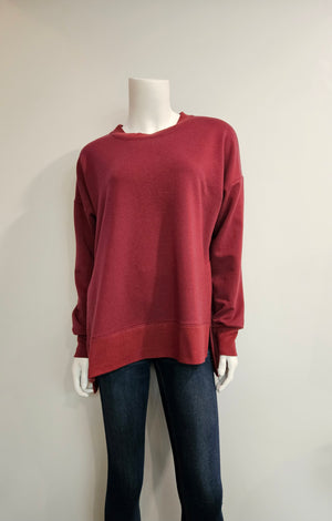 Fleece Drop Shoulder Sweatshirt