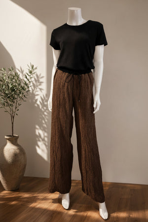 SS26-13-Crinkle Linen Pants with Pockets
