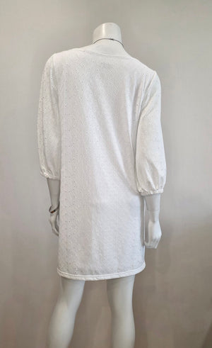 SS26-06-White Eyelet Dress