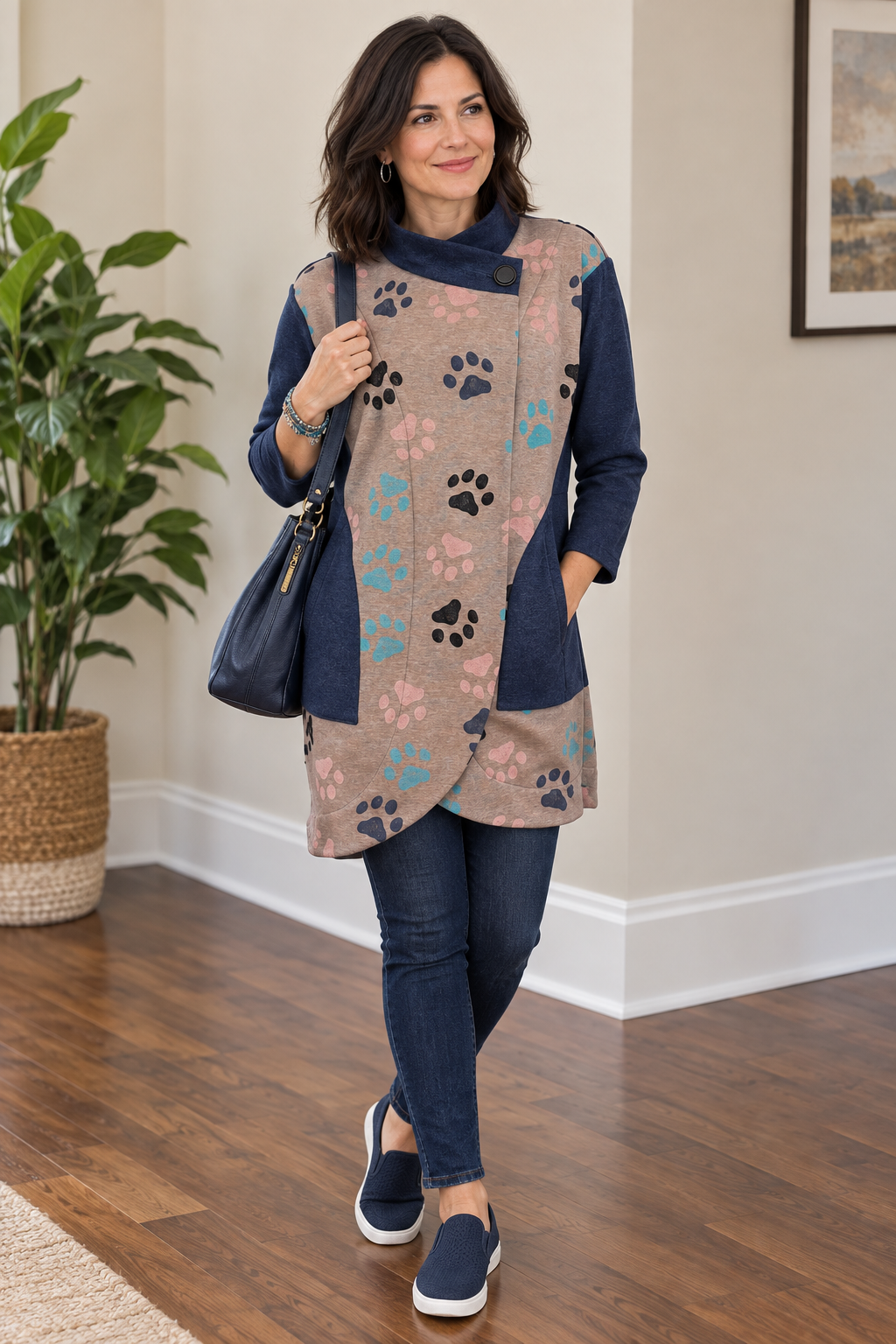 Wrap Jacket with Pockets