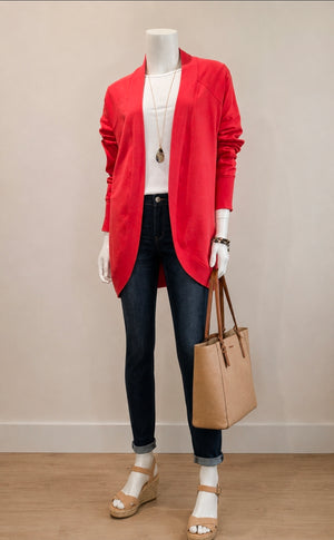 SS26-12-Bamboo Raglan Cardigan with Pockets